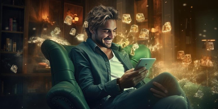 Interface aplikasi togel 62 untuk Android dan iOS dengan menu permainan slot dan sportsbook